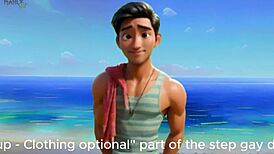 Step gay dad series slams hard with outdoor hentai monster cock action