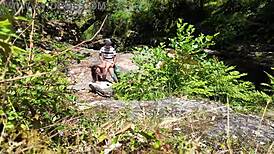 voyeur stranger surprises girl with sex on nudist beach