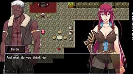 Makina explores the city of ruin in fallen hrpg game