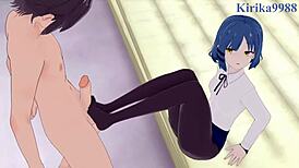 Ikuyo Kita And Ryo Yamada Intense Creampie!