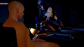 Zi Yan Rides Massive Cock in 3D Animation