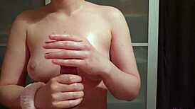 small tits babe giving me the best cock massage ever