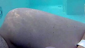 Flashing My Cock at Stepdaughter in Public Pool, She Helps Me Finish