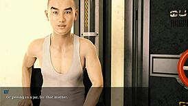 よし、この小さい18+の胸のアジア娘が俺を激しく騎乗位! 😍