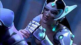 My Symmetra redux gets naughty in the perv garden.