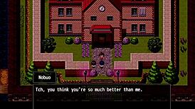 Exploring the dark cave, discovering big tits and ass.