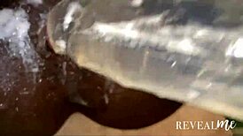 African gay dildo ass play and partner cumshow 😏