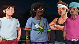 SummertimeSaga flirts with a flute. I'll show my mouth skills in E1 10!