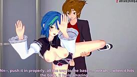 Xenovia And Issei In High School DxD Ntr Madness 3