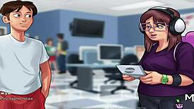 SummertimeSaga flirter med fløjte. Jeg viser mine mundfærdigheder i E1 10!