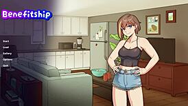 amy meets special roommate and shares steamy shower - benefitship