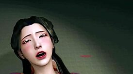 Wow! 3D Cute Asian Cosplay Slut Sucks Huge Shaft!