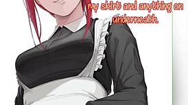 MAKINA PLAYS A GAME WITH YOU TEASING EDGING FEMDOM!