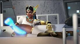 My Symmetra redux gets naughty in the perv garden.