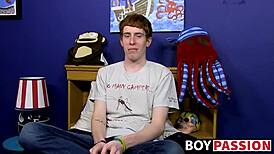 guy with red hair interviewed before solo session