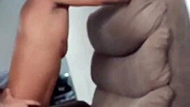 o corno filmed me drilling his little slut hard