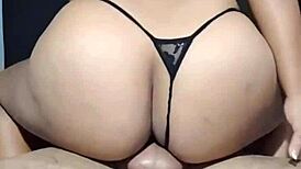 Latina Brunette Rides Brother-in-Law’s Cock with Wet Pussy