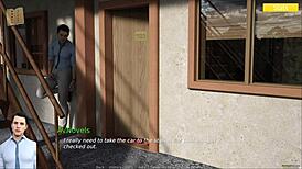 Cute teen in sexy outfit gets mature big tits action in Rosewater Manor 91