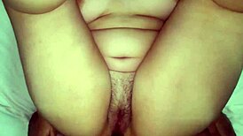 Chubby Girl Takes Anal Cumshot