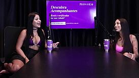 Brunette Beauty Reveals Tits, Admits Tight Pussy and Love for Blowjobs