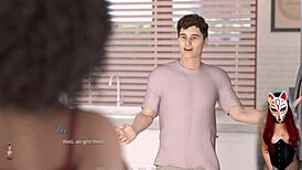 milf grows big tits in cosplay anime