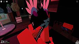 Hardcore fucking the hot slut to creampie.