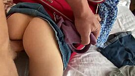 Dumb stepsister stuck in a suitcase