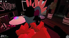 Hardcore fucking the hot slut to creampie.