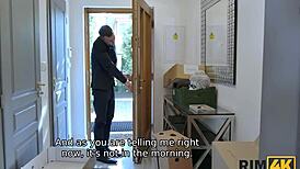 rimming that big ass with my tongue, no fucking just licking, you want to see?