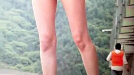 Damn! Korean race queen triggers massive 27-day cum load