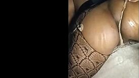 thick asian pawg with big ass and juicy tits gets assfucked by monster cock