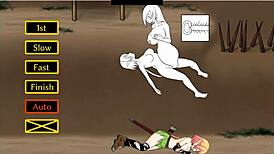 hey, wanna see ponkometsu hentai game gallery with wild forest creampie?
