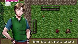 Feeling The Thrill Of Watching Porn With A Busty Woman In Hentai Zombies Retreat Part 5