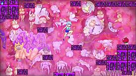 i'm playing as exorcist yukiho in the labyrinth of despair, facing the sexual training boss