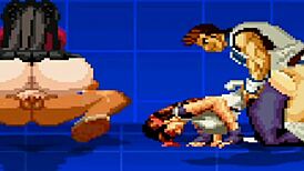 유리와 린이 야한 애니 헨타이로 미친 듯 섹스