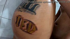 duda pimentinha takes steamy shower with her friend