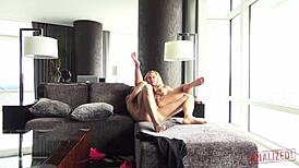 holy crap! phoenix marie gets ready to ride markus durpee in wild anal action!