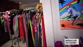 Jada Doll, The Mocha Fuck-Doll, Drains A Big Rough Cock Hard