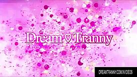 Fucking Machine Drills Sabrina Sousa in Tight Transsexual Asshole