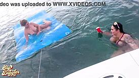 Yo, Miami boat day 2023 with Willow Ryder, Ameena Green, Aria Six was wild af!