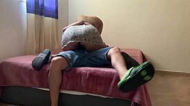 my wife blindfolds me for a spicy cowgirl surprise tonight.