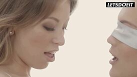 European MILF couple gets wild in threesome action