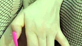 Anal toy stretches huge ass for rabbitquiky official solo