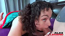 Betty Buttplugs bez kondómu šukaná do pičky veľkým kokotom