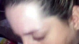 Rica Latina Slut Deepthroats Black Cock For Cum