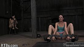 Man, Angel is crying hard during this rough punishment.