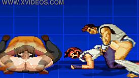 유리와 린이 야한 애니 헨타이로 미친 듯 섹스