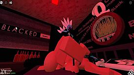 Hardcore fucking the hot slut to creampie.