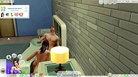 in this wild hentai, sims 4 characters try every steamy position