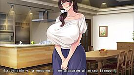 unfaithful wife fucks ex-boyfriend in hentai game!